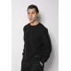 Ανδρική Μπλούζα με Στρογγυλό Λαιμό -Μαύρο- PR-9024